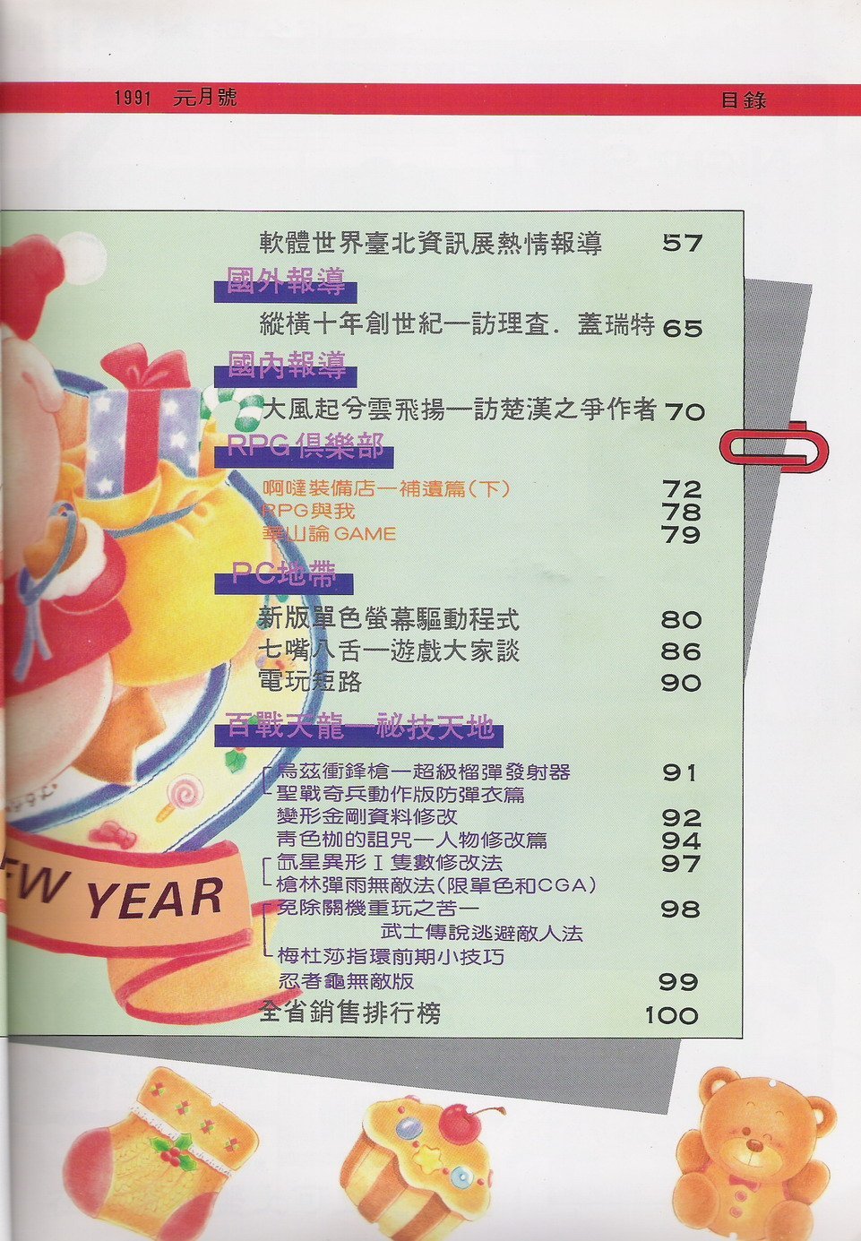 目錄頁 2
