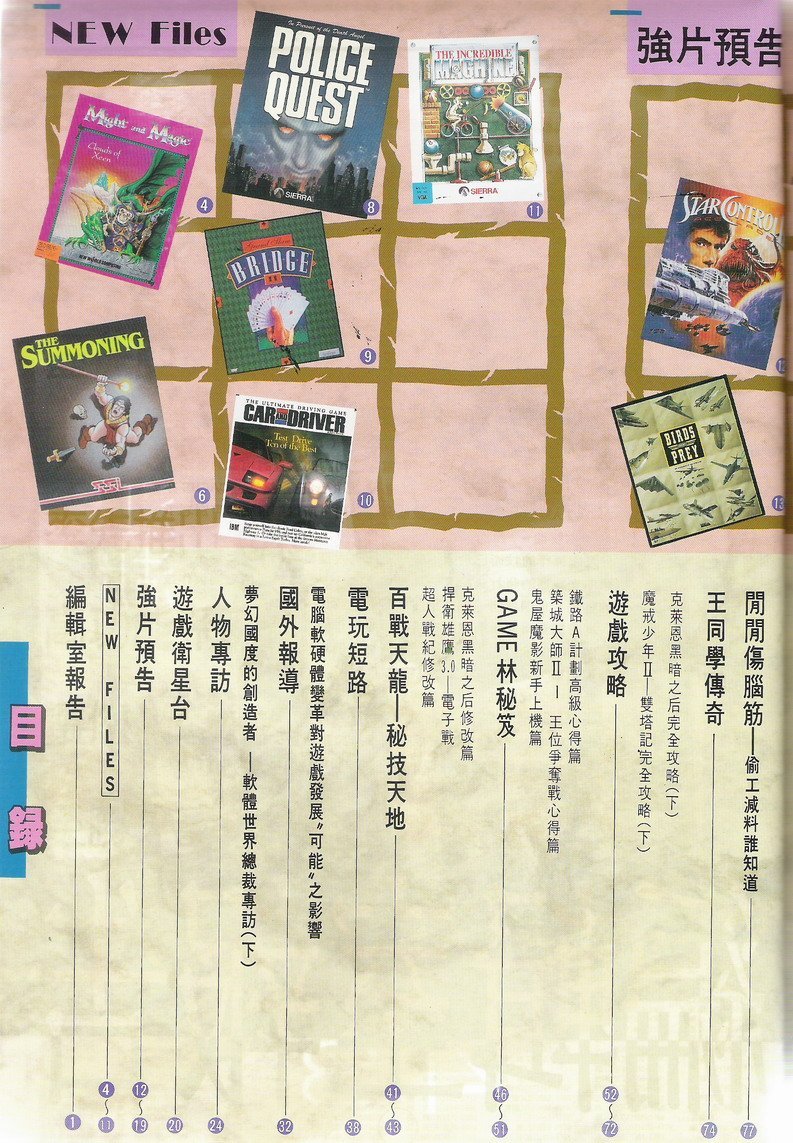 目錄頁 1